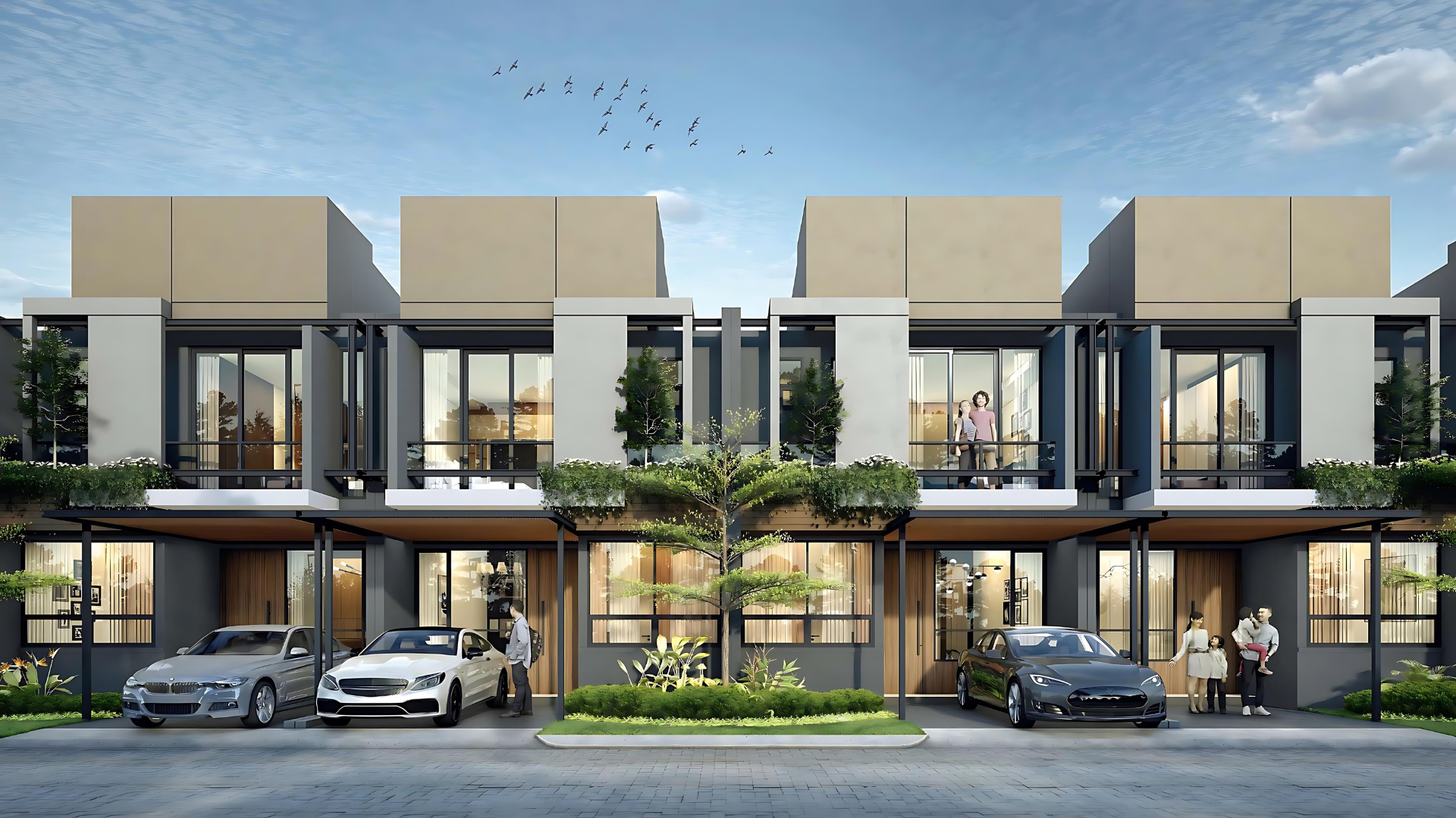 Adora Classic-Terravia-BSD City-Tangerang-rumah ramah lingkungan-rumah resort-rumah hijau-rumah terbaik di BSD-rumah murah-rumah paling aman-rumah kecil-rumah nyaman-lingkungan hijau-Green Area