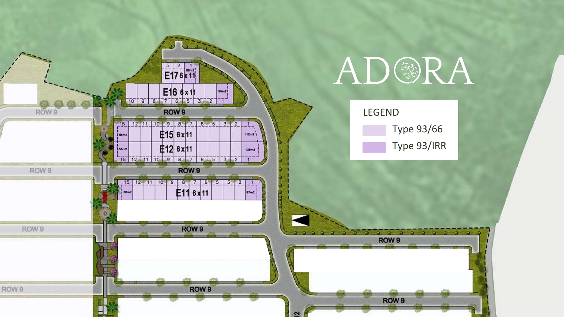 Adora Classic-Terravia-BSD City-Tangerang-rumah ramah lingkungan-rumah resort-rumah hijau-rumah terbaik di BSD-rumah murah-rumah paling aman-rumah kecil-rumah nyaman-lingkungan hijau-Green Area