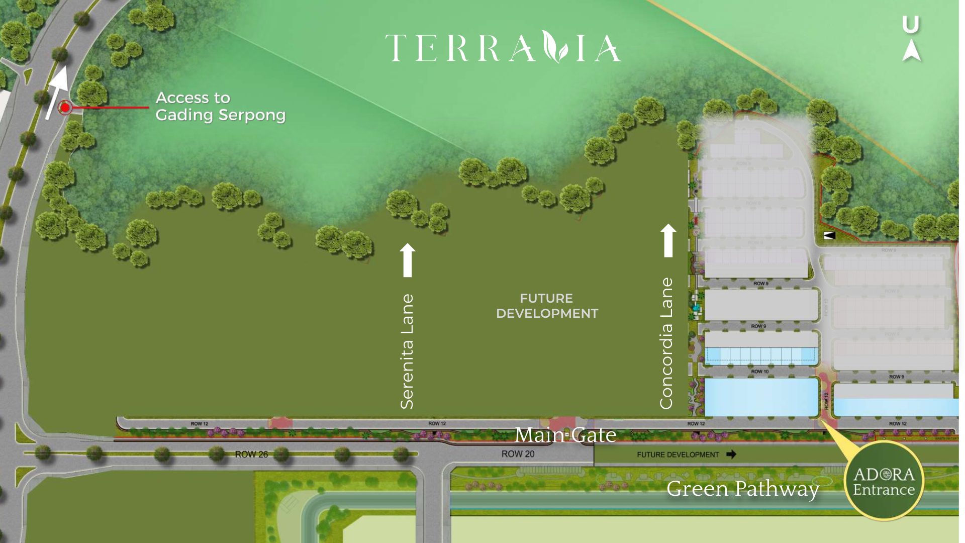 Adora Luxe-Terravia-BSD City-Tangerang-rumah ramah lingkungan-rumah resort-rumah hijau-rumah terbaik di BSD-rumah murah-rumah paling aman-rumah kecil-rumah nyaman-lingkungan hijau-Green Area-Banyak kamar