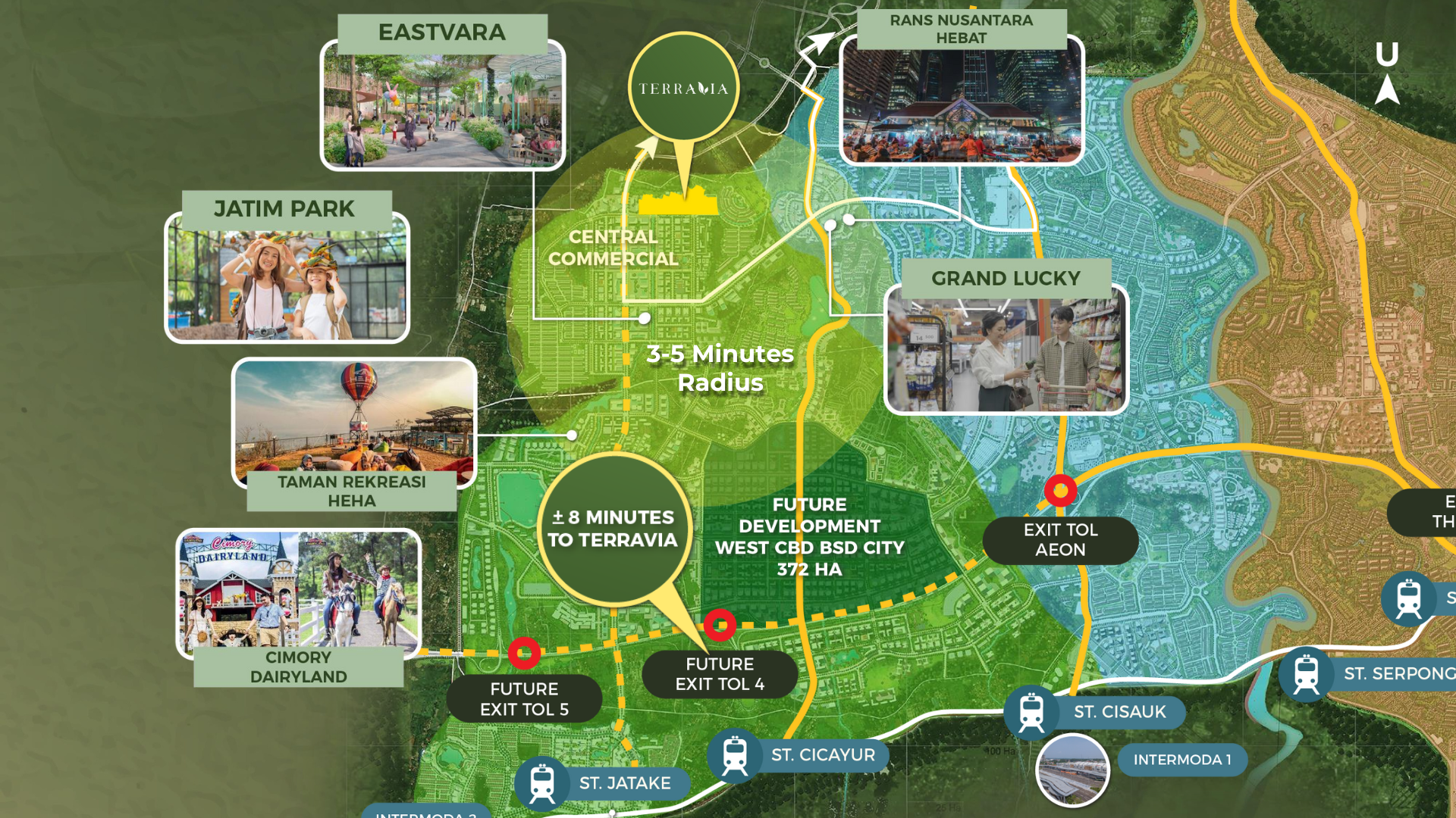 Adora Primes-Terravia-BSD City-Tangerang-rumah ramah lingkungan-rumah resort-rumah hijau-rumah terbaik di BSD-rumah murah-rumah paling aman-rumah kecil-rumah nyaman-lingkungan hijau-Green Area-Banyak kamar