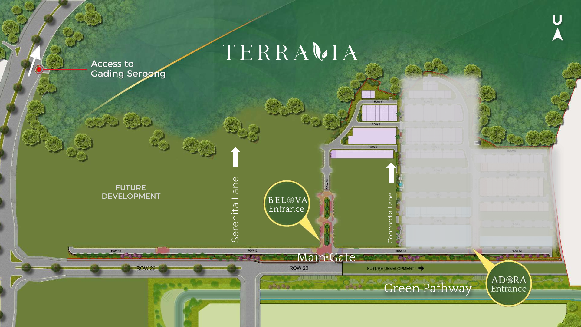 Belova Classic-Terravia-BSD City-Tangerang-rumah ramah lingkungan-rumah resort-rumah hijau-rumah terbaik di BSD-rumah murah-rumah paling aman-rumah kecil-rumah nyaman-lingkungan hijau-Green Area