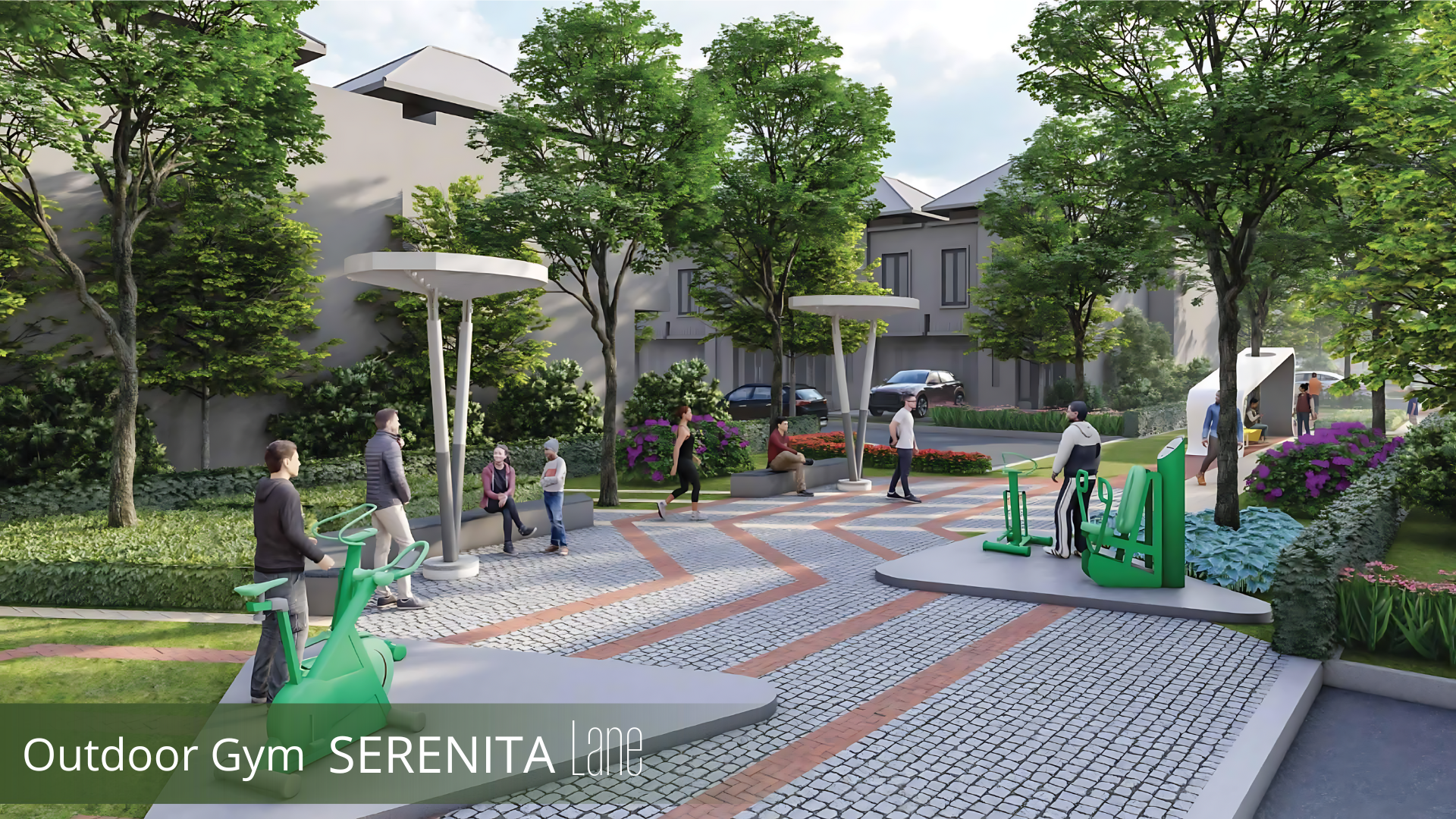 Belova Classic-Terravia-BSD City-Tangerang-rumah ramah lingkungan-rumah resort-rumah hijau-rumah terbaik di BSD-rumah murah-rumah paling aman-rumah kecil-rumah nyaman-lingkungan hijau-Green Area