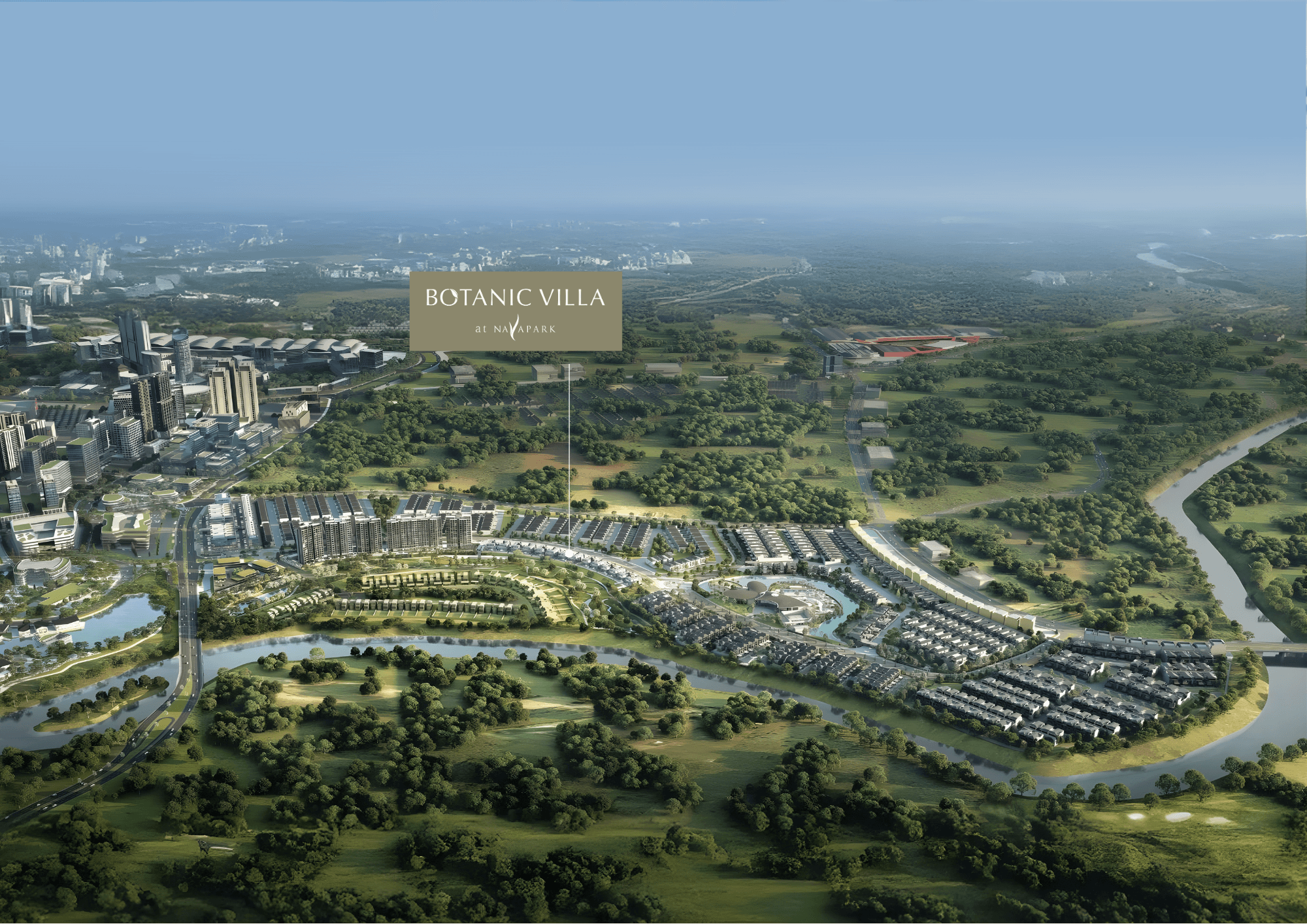 Tampak lingkungan-Botanic Villa-Navapark-BSD City-Tangerang-Rumah Mewah-Rumah Ultra High End Premium Class-Rumah Besar-Rumah Exclusive-Luxury Homes-Smart Home (25)