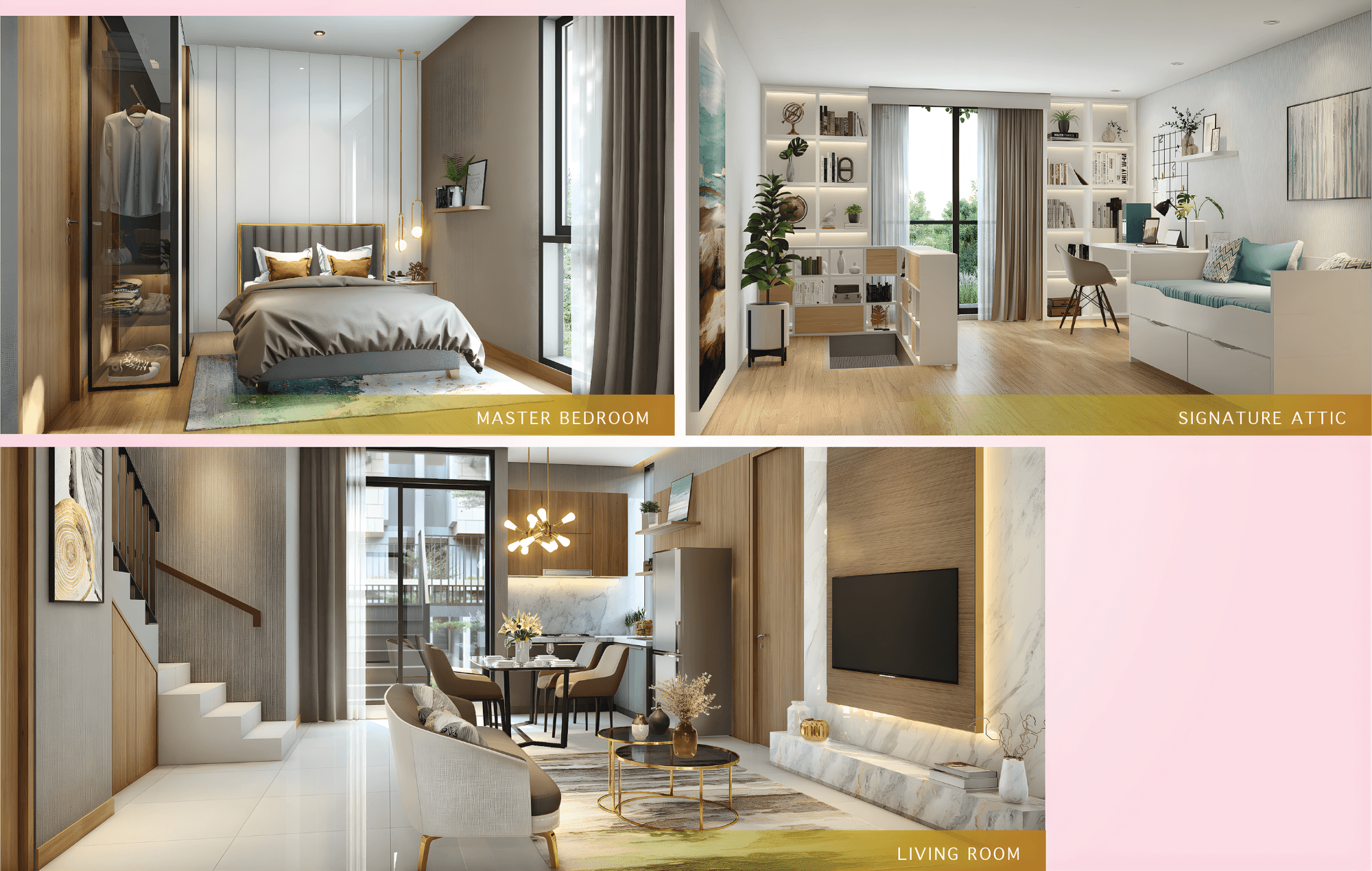 design tampak dalam tipe 8-The Blizfield-BSD City-Tangerang-Rumah dengan Sky Balcony