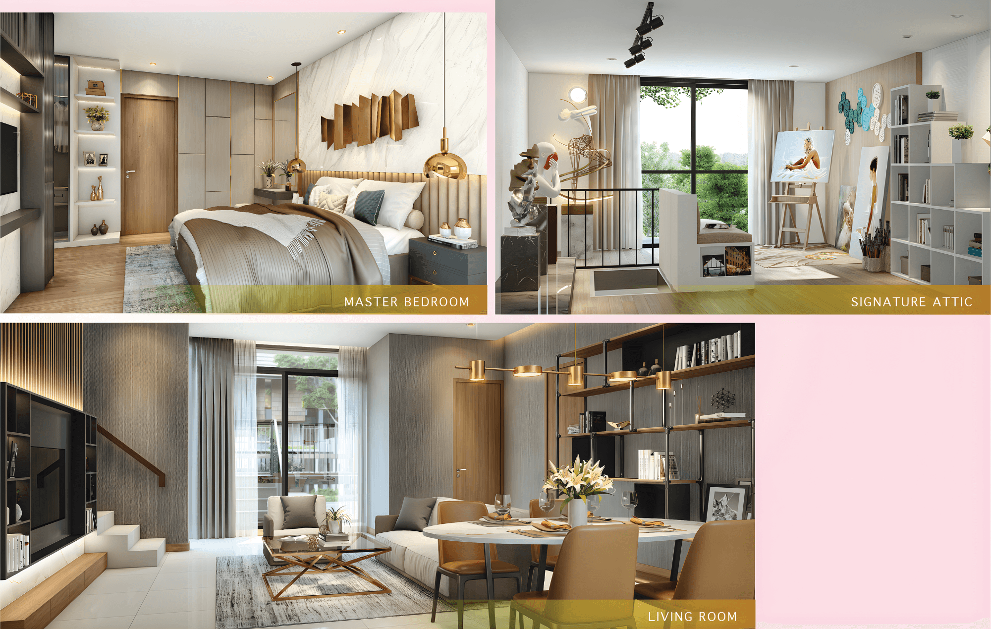 design tampak dalam tipe 9-The Blizfield-BSD City-Tangerang-Rumah dengan Sky Balcony