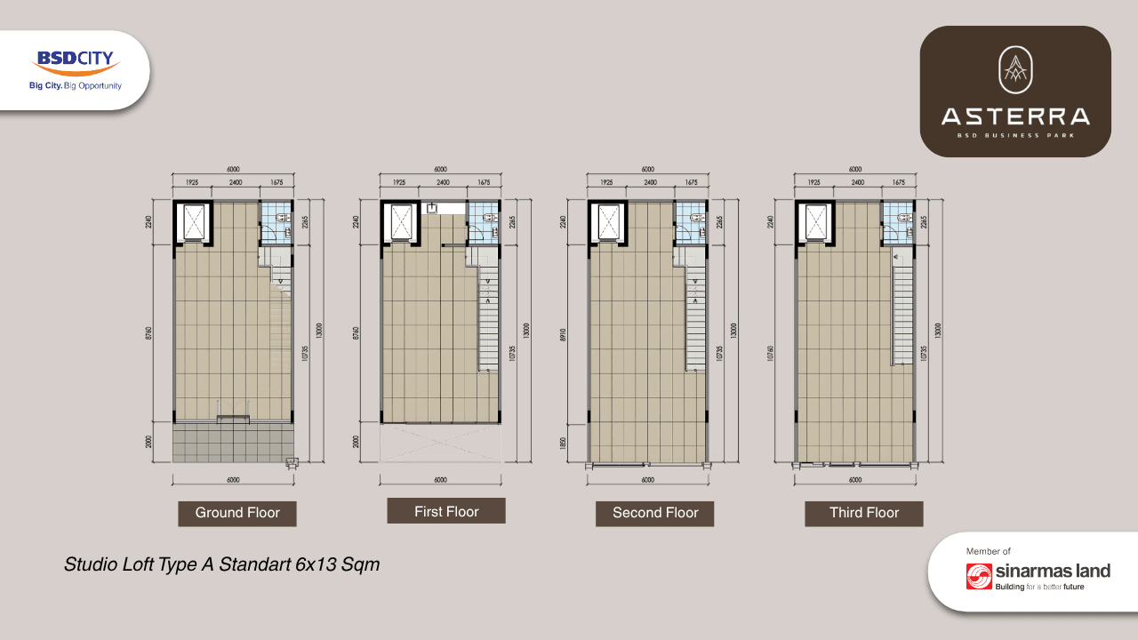 Asterra Business Park-BSD City-Tangerang-Studio Loft-Business Loft-Ruko Terbaik di Tangerang-Perkantoran paling exclusive di BSD City