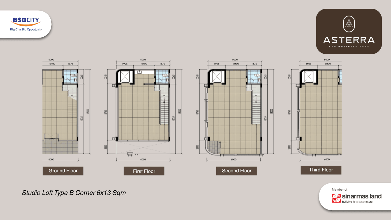 Asterra Business Park-BSD City-Tangerang-Studio Loft-Business Loft-Ruko Terbaik di Tangerang-Perkantoran paling exclusive di BSD City