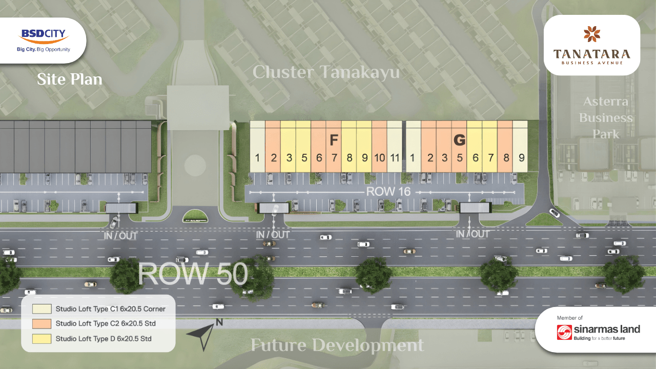 Tanatara Business Avenue-BSD City-Tangerang-Business Loft-Tempat Usaha Paling Strategis di Tangerang-Perkantoran Terbaik di dunia