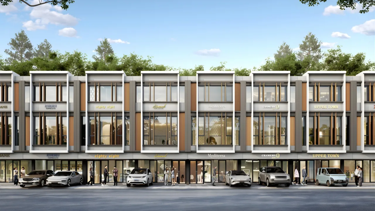 Comercio-Latinos Business District-Phase 2-BSD City-Tangerang-Komersil-Commercial Area-Premium Soho Boutique Unit-Tempat Usaha Sekaligus Tempat Tinggal-Ruko 3 lantai