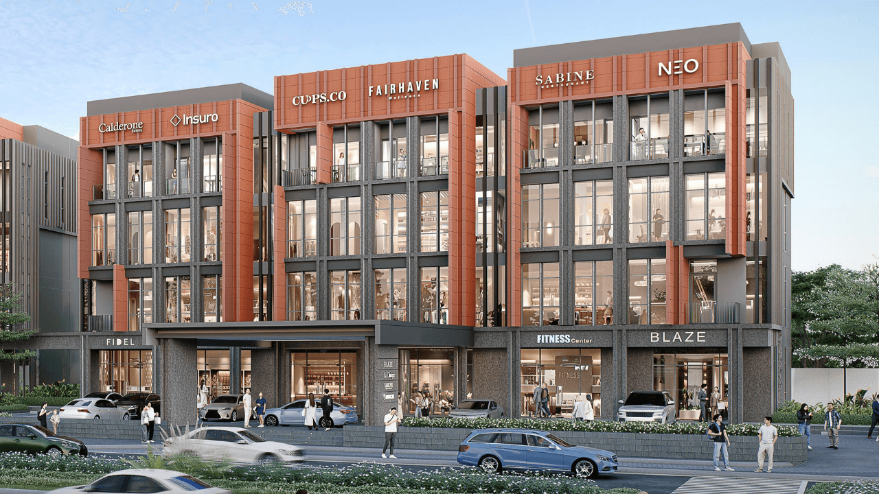 Tampak display-Iconix Infinite-BSD City-Tangerang-Lokasi usaha terbaik-ruko terbaik-studio loft-business loft-tempat usaha dekat mall Aeon