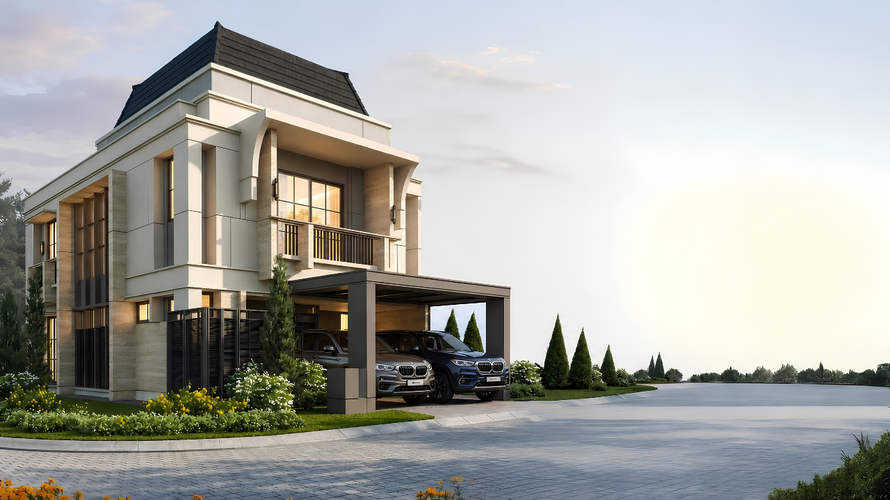 Rumah Mewah-rumah modern minimalis-Monard-The Armont Residence-BSD City-Tangerang