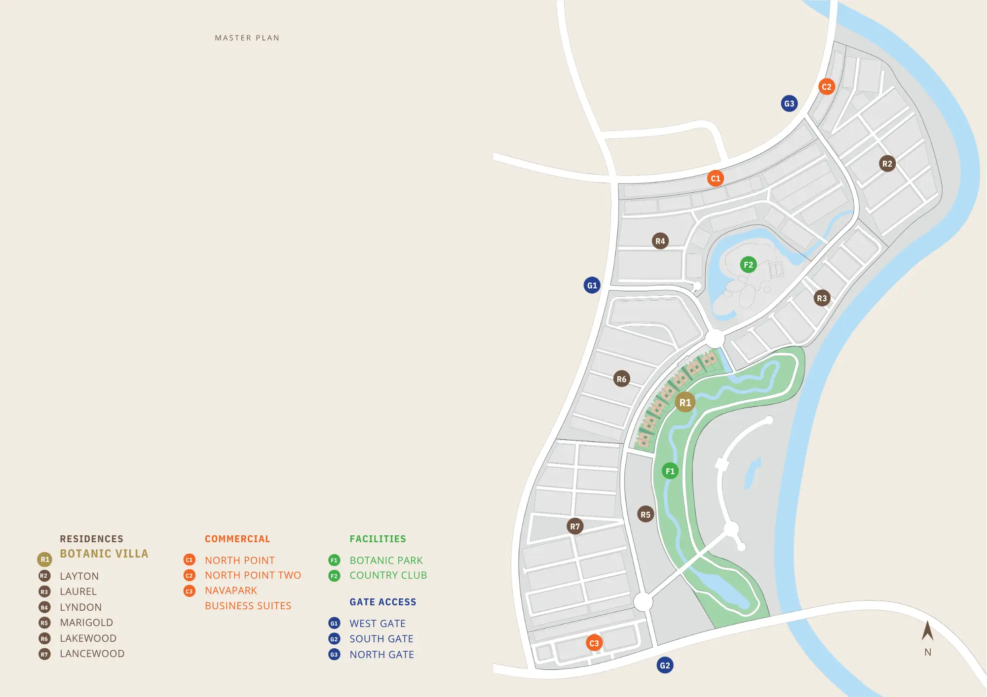 BSD City-NavaPark-Botanic Villa-Master Plan