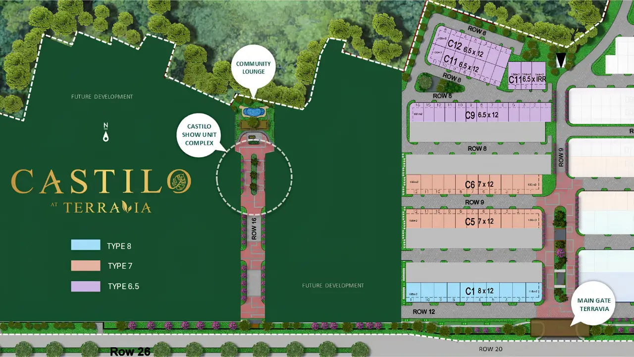 BSD City-Castilo-Terravia-Tangerang-Site Plan