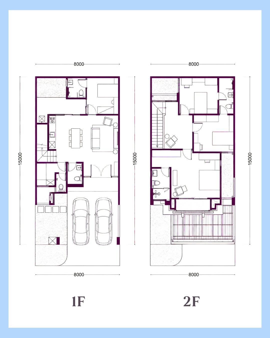 BSD City-Monard-The Armont-Tangerang-Denah Lay Out-Tampak Dalam Tipe 8 BSD City-Monard-The Armont-Tangerang-Denah Lay Out-Tampak Dalam Tipe 8