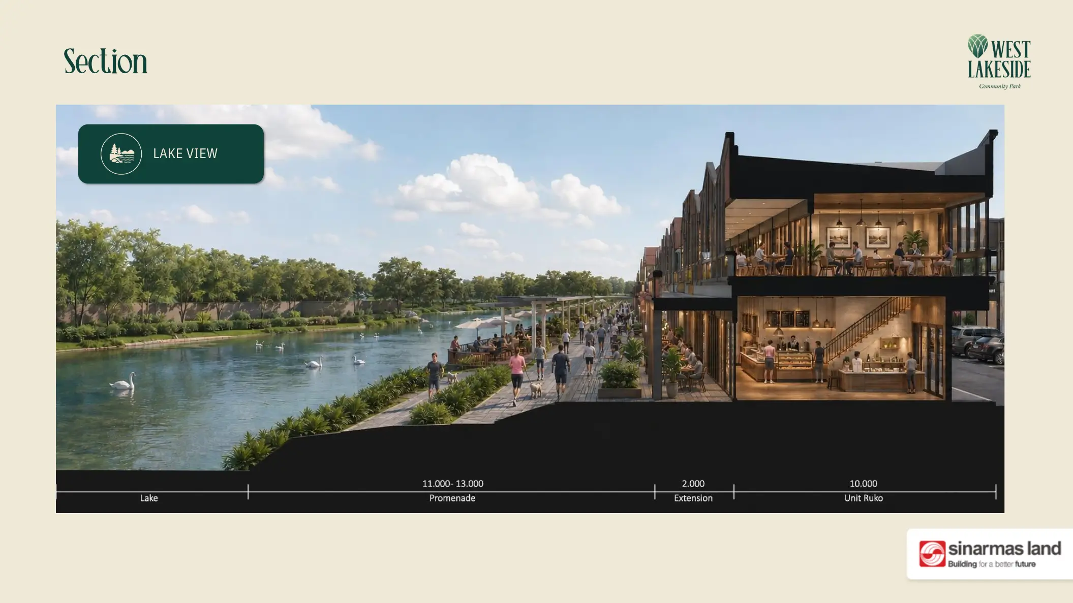 ruko-west lakeside-communitypark-bsd city-tangerang