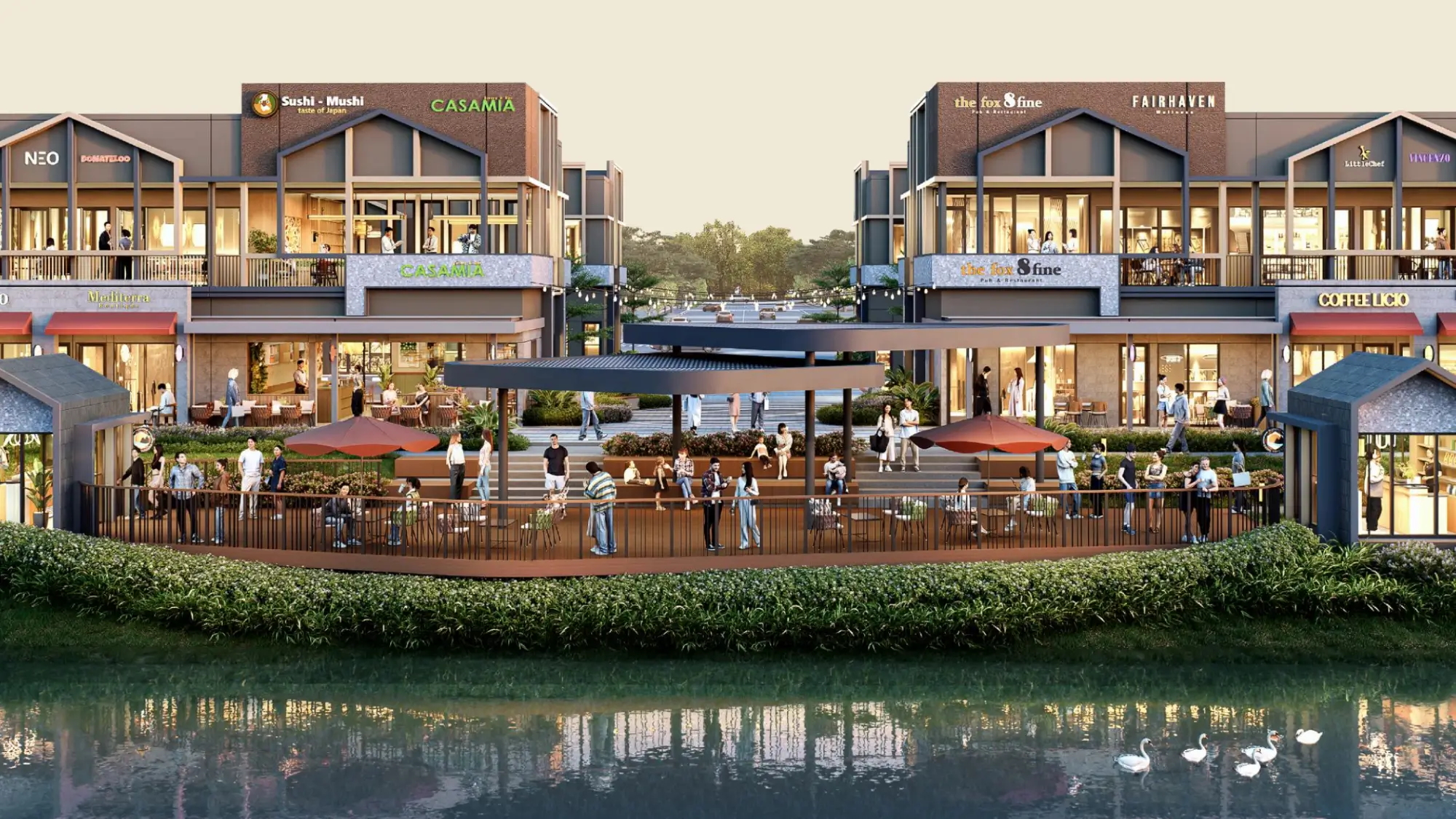 ruko-west lakeside-communitypark-bsd city-tangerang