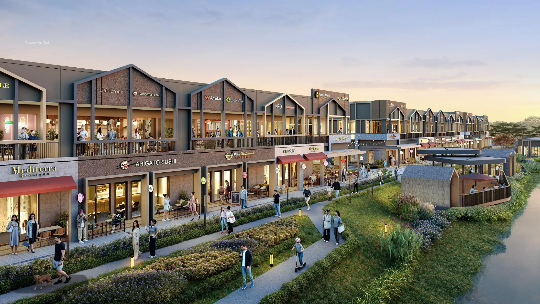 ruko-west lakeside-communitypark-bsd city-tangerang
