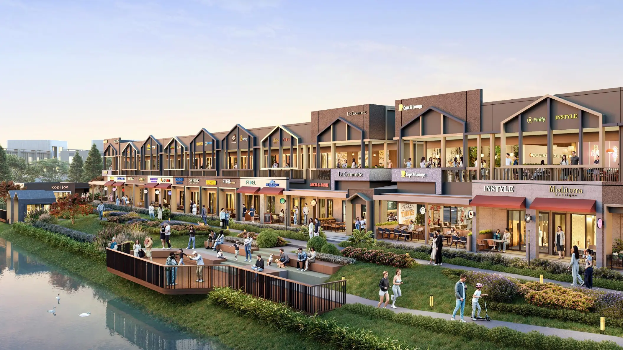 ruko-west lakeside-communitypark-bsd city-tangerang