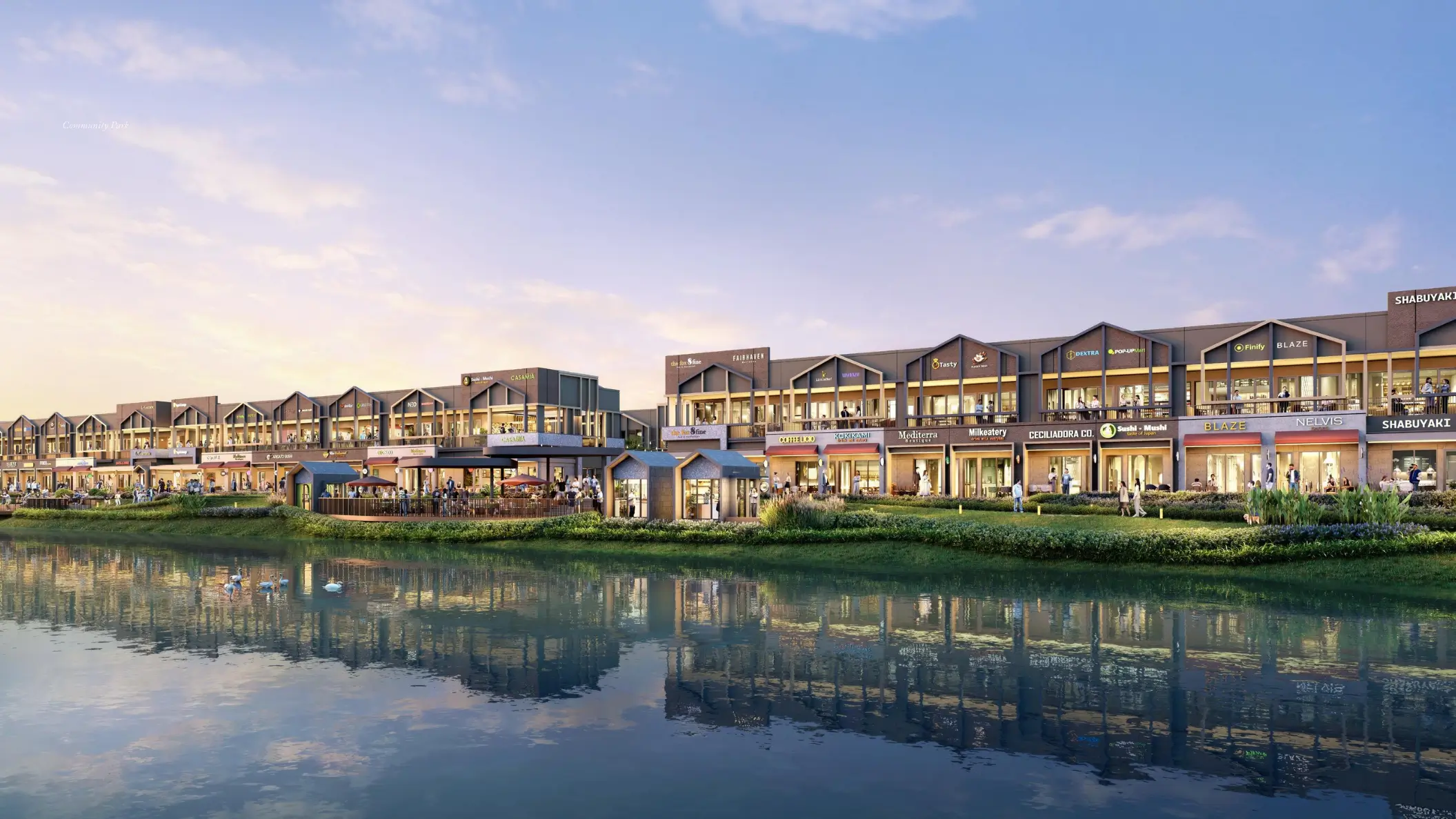 ruko-west lakeside-communitypark-bsd city-tangerang
